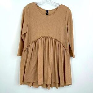 James C long sleeve tiered blouse